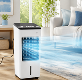 Portable Air Conditioner 3-in-1 – Evaporative Air Cooler with Fan & Humidifier