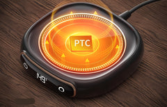 Compact USB Cup Warmer with Timer