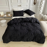 Ruffled Floral Quilt Cover Set
