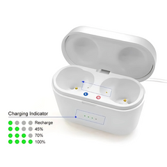 Discreet hearing aid with button cell batteries – crystal clear sound