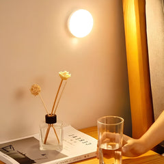 Compact indoor light with motion sensor