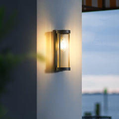 Elegant Solar-Powered Wall Lamp for Garden and Patio
