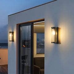 Elegant Solar-Powered Wall Lamp for Garden and Patio