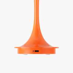 Compact USB-C Rechargeable LED Mushroom Table Lamp