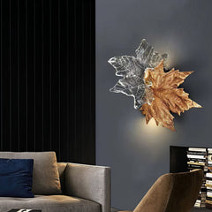 Folio Leaves wall sconce