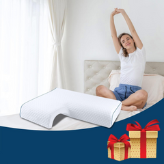 Comfortable side pillow with arm support