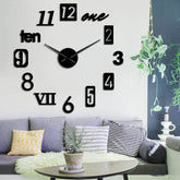 Decorative wall clock for modern interiors