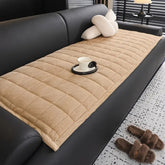 Decorative washable quilted throw – Functional protection against sofa and living area scratches