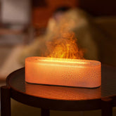 Decorative ultrasonic lamp with humidifier