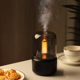 Compact ultrasonic oil humidifier for better sleep and relaxation