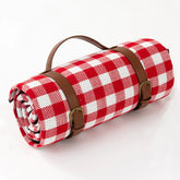 Elegant Checkered Picnic Blanket for Outdoor Relaxation