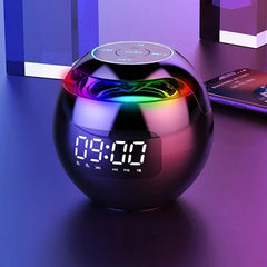 Smart Bluetooth alarm clock with LED light display