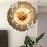 Elegant Silent Decorative Wall Clock for Home
