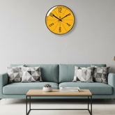 Silent Scandinavian-style wall clock