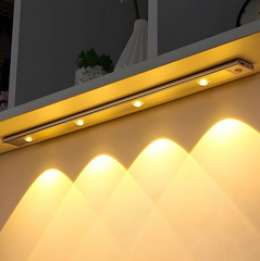 Smart motion sensor rechargeable wall lamp with touch dimmer – For indoor and stairwell use