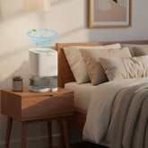 Compact Dehumidifier with Air Filter and Night Light