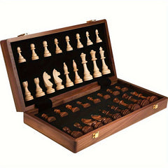 Elegant Wooden Chess Set for Professionals