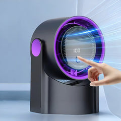 Compact USB Cooling Fan with Oscillating Airflow