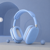 Crystal Clear Wireless Over-Ear Headphones with Adjustable Headband
