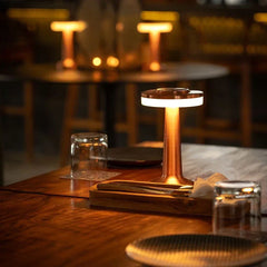 Classic portable wireless LED table lamp