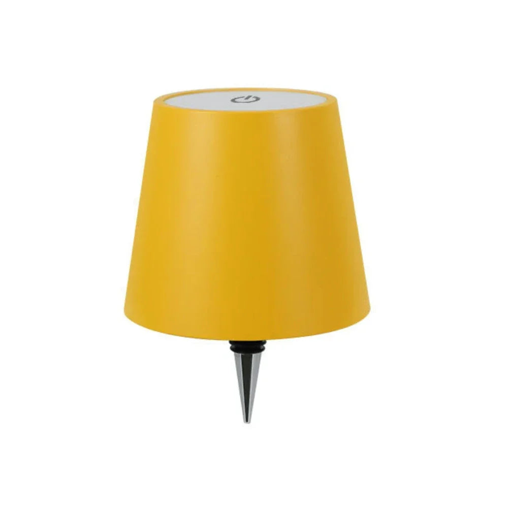 Decorative mood rechargeable LED bottle lamp