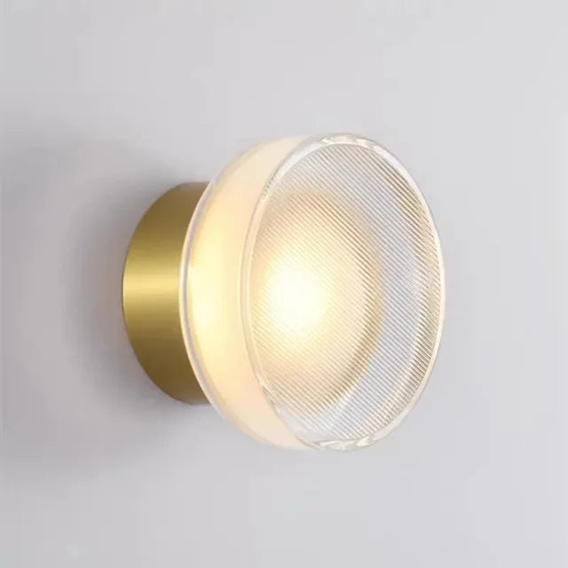 Elegant Round Wall Lamp – Modern LED Interior Lamp
