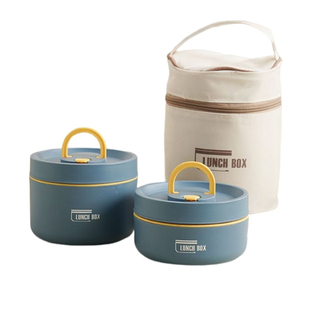 Insulated multilayer thermal lunchbox for hot meals